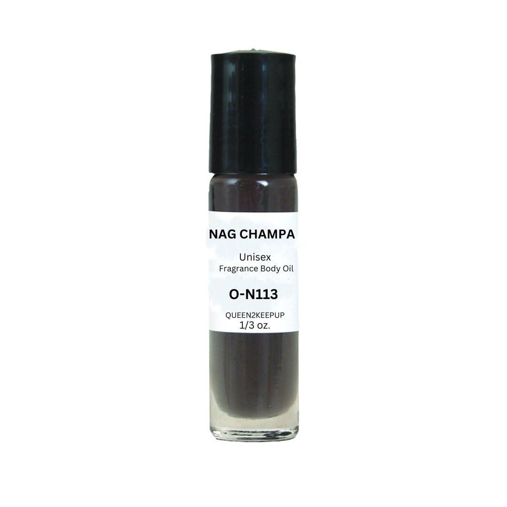 Nag Champa Unisex Body Oil 10 ml Fragrance Similar 1/3 oz Roll-On Scent - Picture 4 of 4